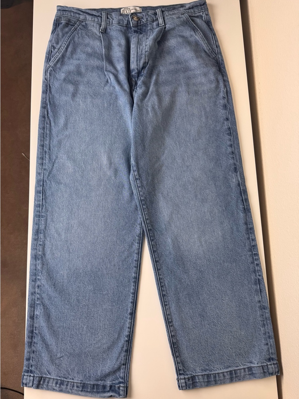 American Eagle x Tru Kolors EasyFlex Baggy Jeans  32x30 Medium Wash Wide Leg